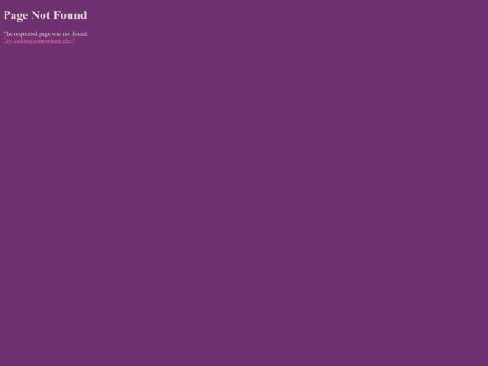 not_found screenshot