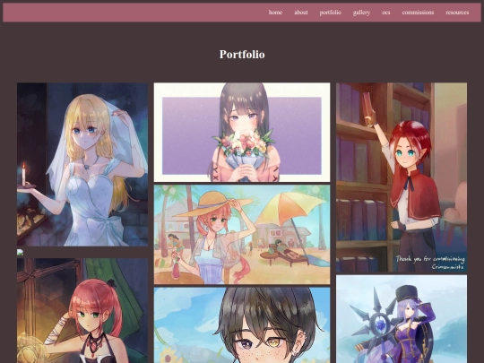 portfolio screenshot