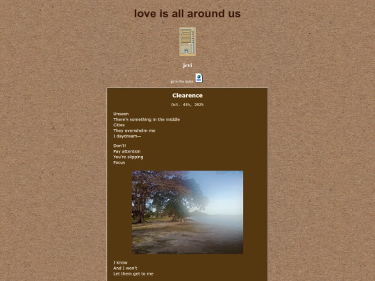blog/clearence screenshot