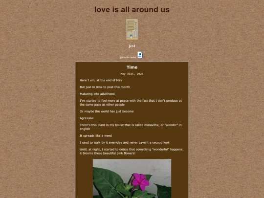 blog/time screenshot