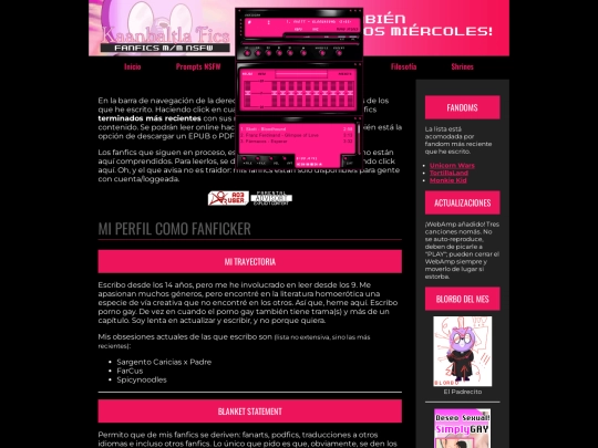 fanfics screenshot