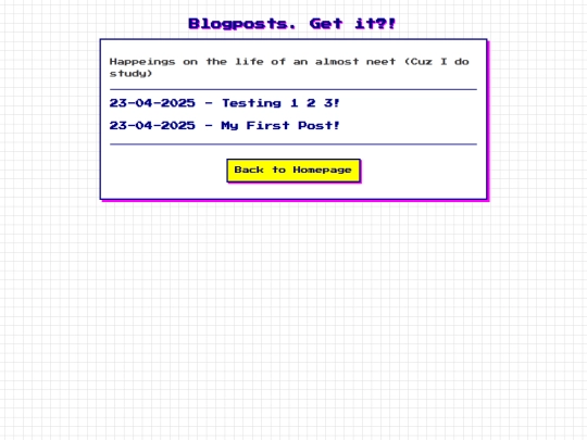 blog screenshot