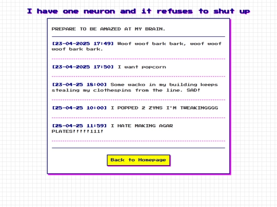 ramblings screenshot