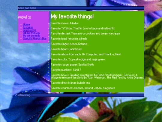 page screenshot