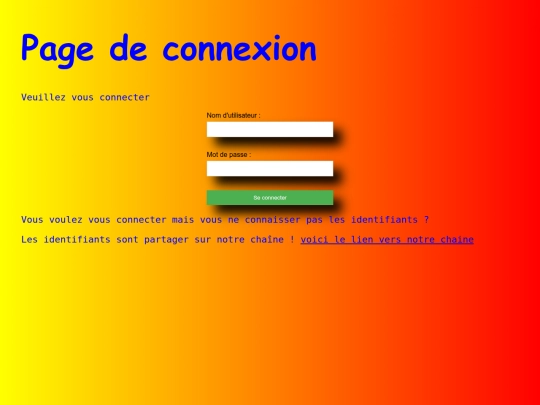 chaine html/chaine-log screenshot