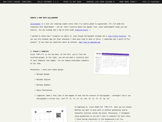 sub/tutcalligraphreng screenshot