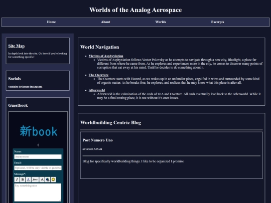 Worlds/worldsnav screenshot