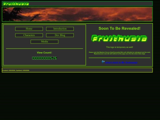 Concealed Nitro/Testpage screenshot