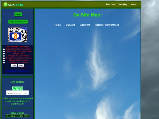 Sitemap screenshot