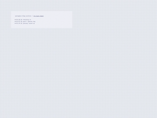 archive screenshot