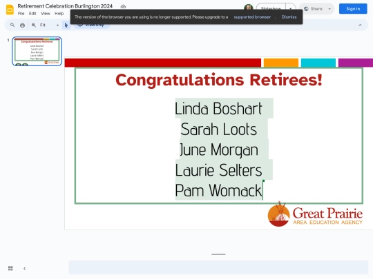 gpretirement screenshot