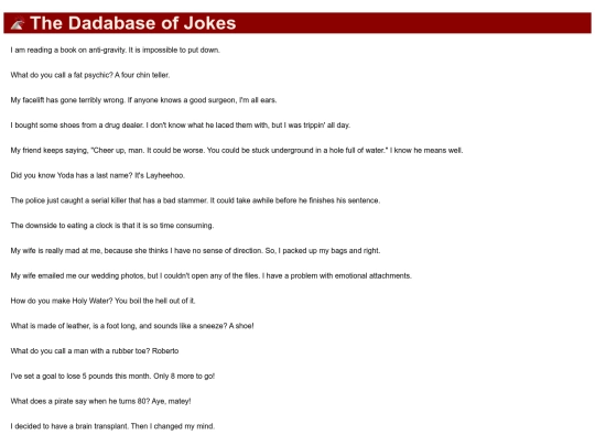 jokes screenshot