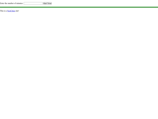timer screenshot