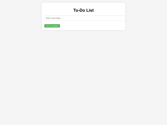 todo screenshot