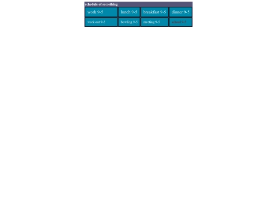 projects/sched screenshot