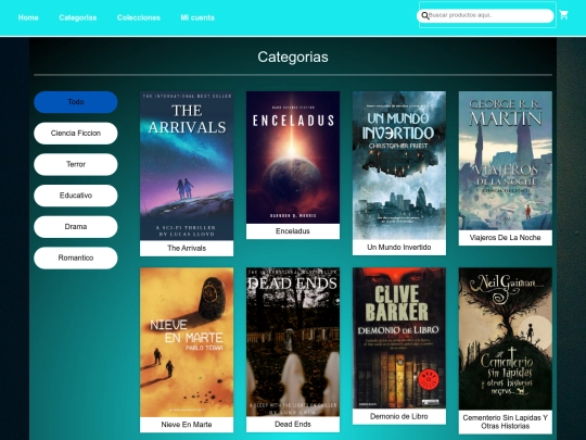 categorias screenshot