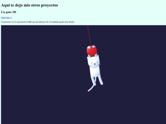 projects screenshot