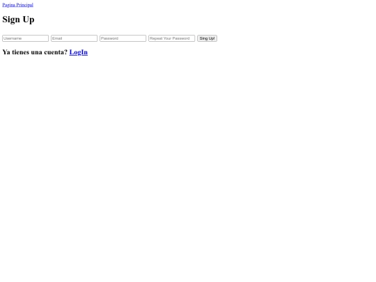 web/signup screenshot