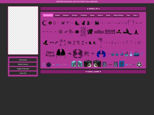 dollmakergothpunk screenshot