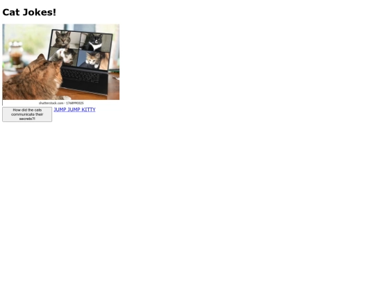 cat-jokes screenshot
