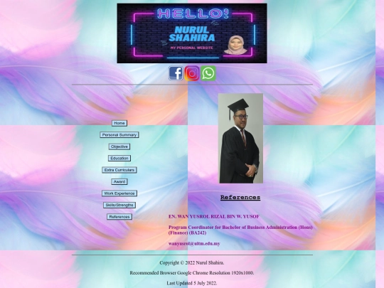 references screenshot