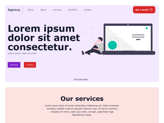 agency screenshot