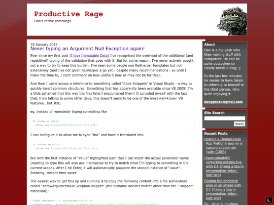 Archive-1-2013 screenshot