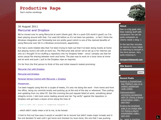 Archive-8-2011 screenshot