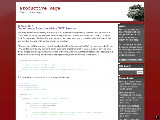 Archive-8-2012 screenshot