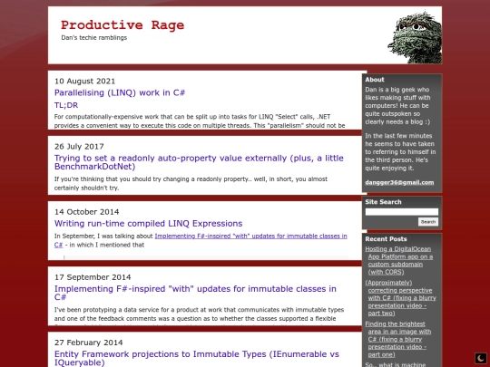 Archive-Tag-LINQ screenshot