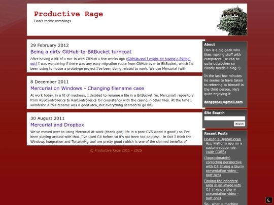 Archive-Tag-Mercurial screenshot