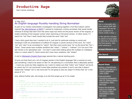 an-englishlanguage-pluralityhandling-string-normaliser screenshot