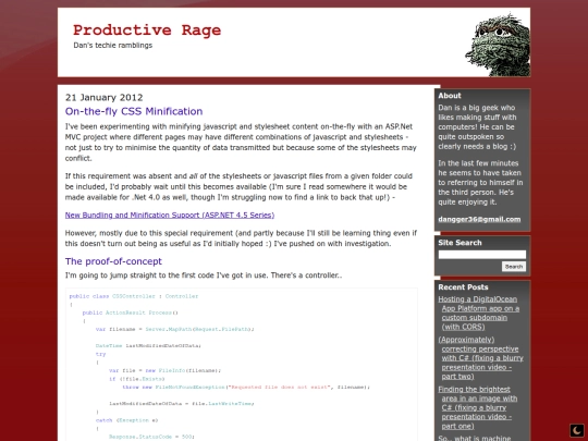 onthefly-css-minification screenshot