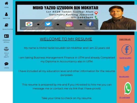 imsresume screenshot