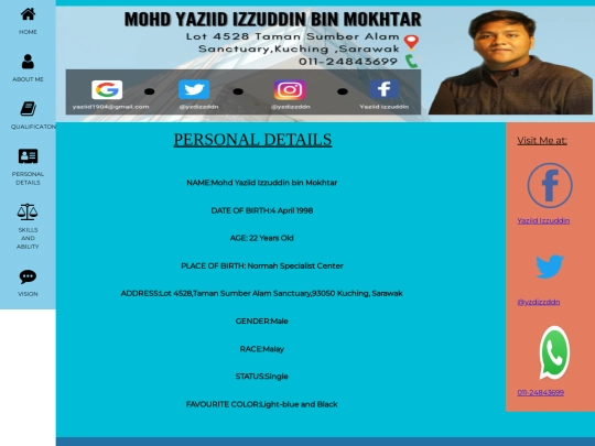 personaldetail screenshot