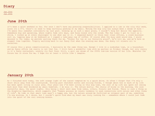 blog screenshot