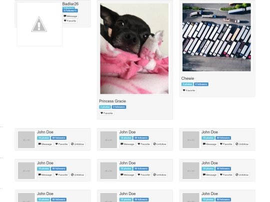 p/Profiles screenshot