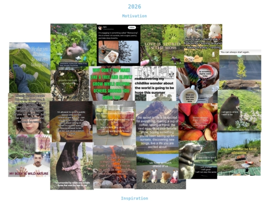 yearly journal screenshot