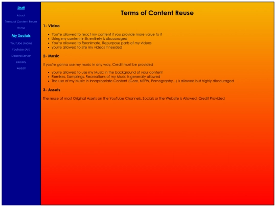 terms screenshot