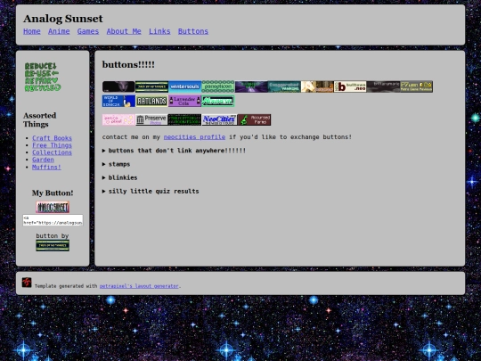 buttons screenshot