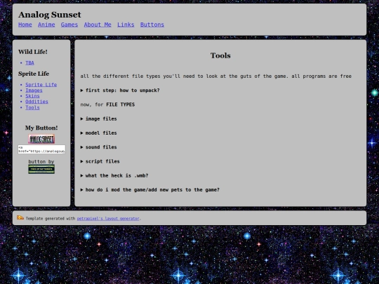 games/wildlife/spritetools screenshot