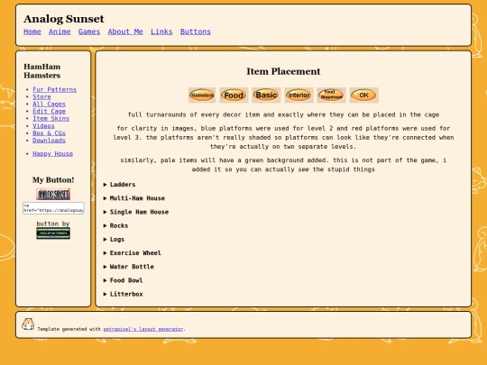 hamster/itemspots screenshot