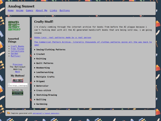 handicrafts screenshot