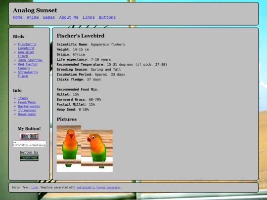pinna/lovebird screenshot