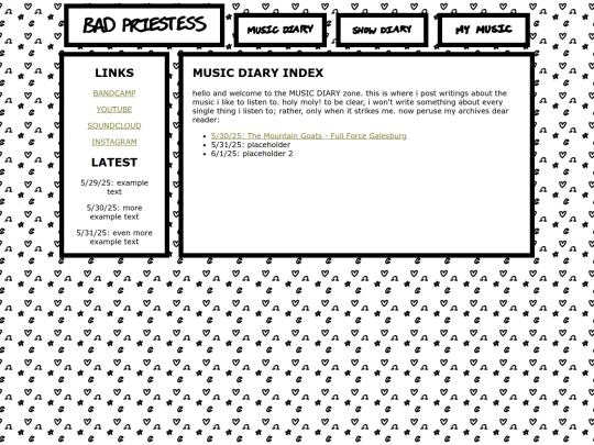 musicdiary screenshot