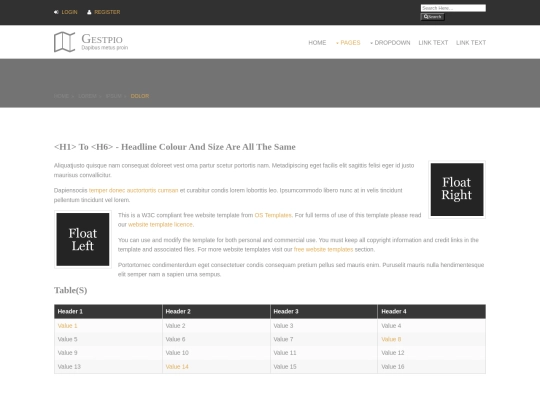 pages/full-width screenshot