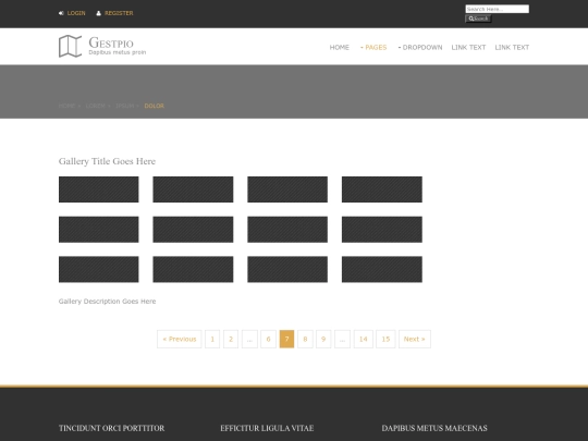 pages/gallery screenshot