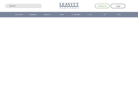 leavittpartners.com screenshot