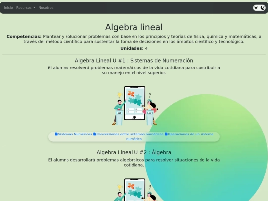 quizzAlgebra screenshot