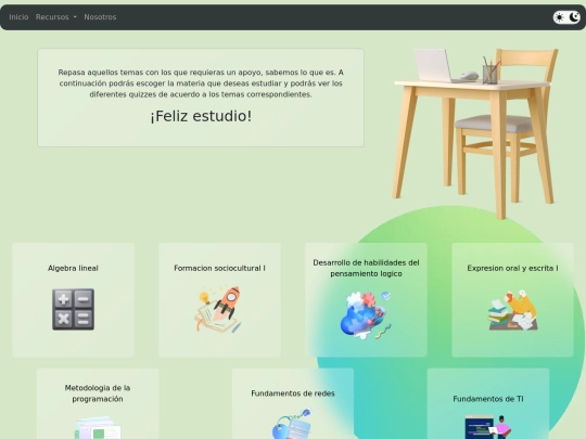 quizzes screenshot